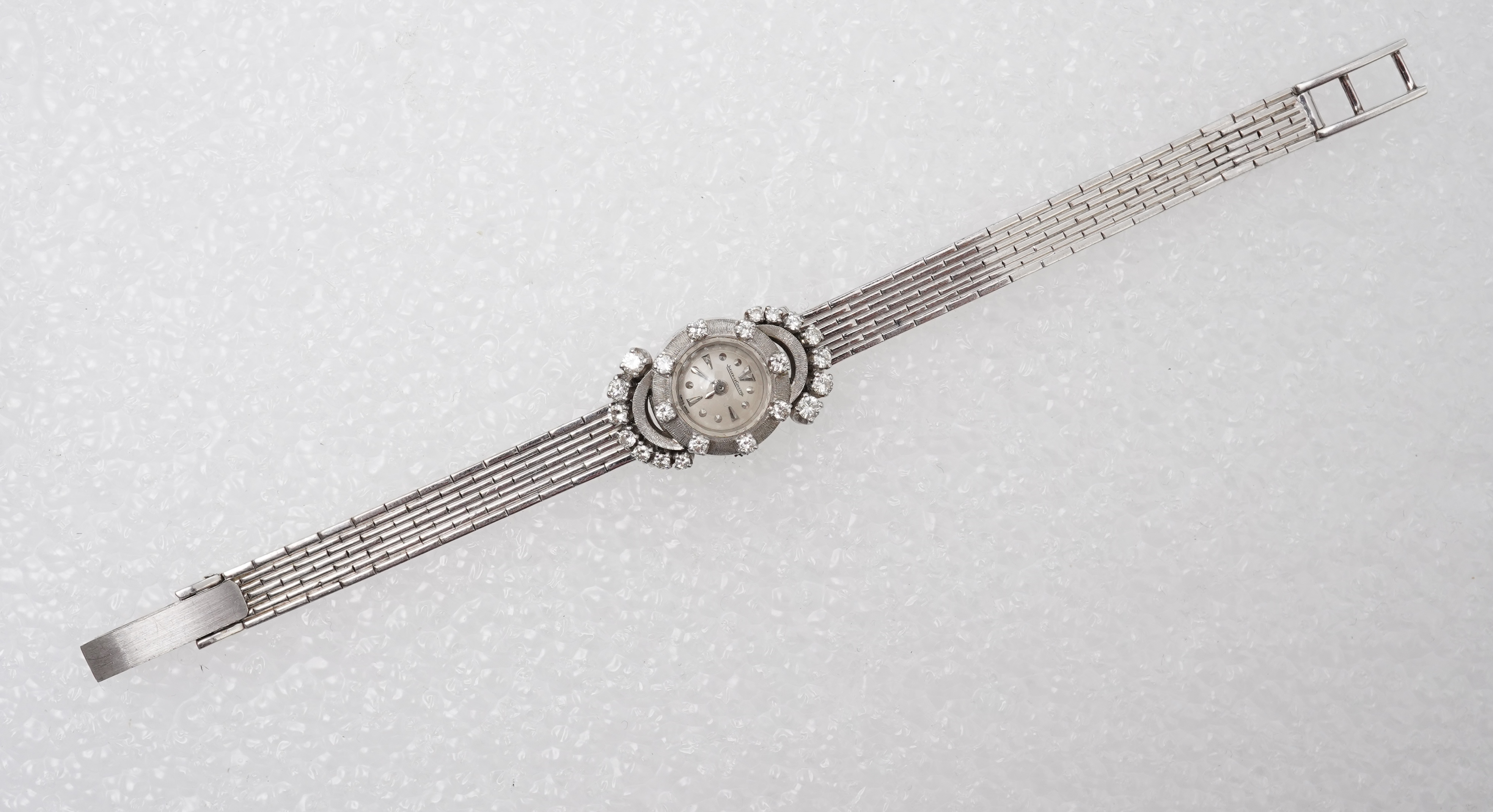 Jaeger-LeCoultre, a lady's diamond cocktail watch, 1960s